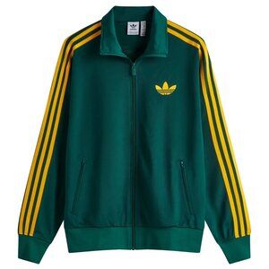 ADIDAS Emerald Green Firebird Loose Track Top Jacket – SIZE SMALL